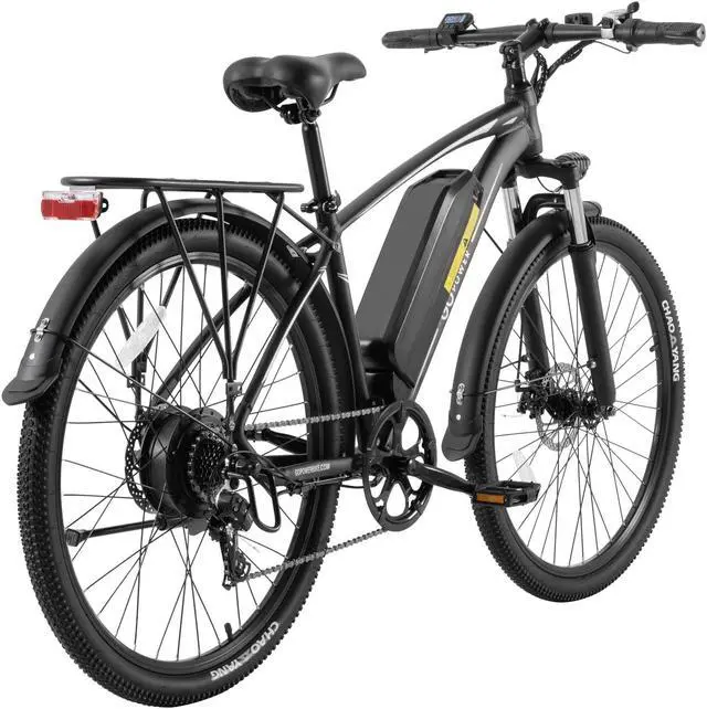 Alt view image 7 of 7 - GoPowerBike GoFalcon Electric Bike | Adult Bike | 26 inch Tire | 50+ Mile Range w/ 5 Pedal-Assist Levels | 20mph Top Speed | 750W Motor | Removable Battery | Class 1 and 2 eBike