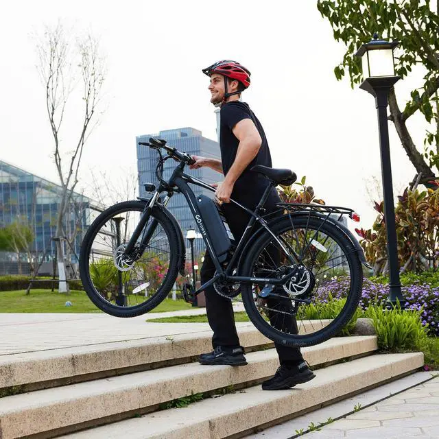 Alt view image 5 of 7 - GoPowerBike GoFalcon Electric Bike | Adult Bike | 26 inch Tire | 50+ Mile Range w/ 5 Pedal-Assist Levels | 20mph Top Speed | 750W Motor | Removable Battery | Class 1 and 2 eBike