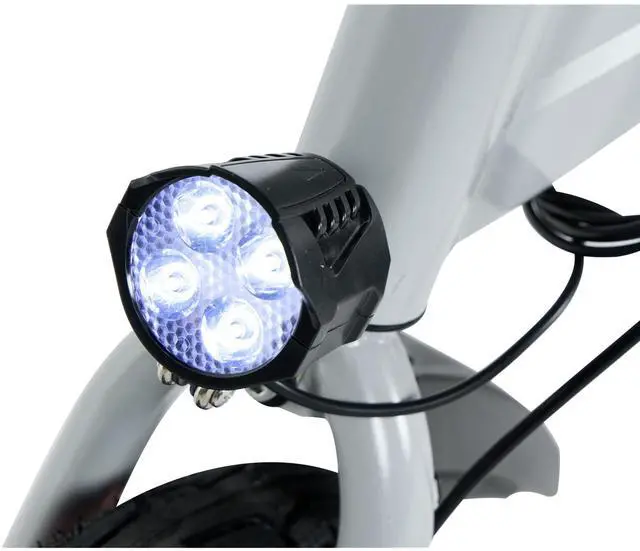 Alt view image 7 of 7 - GoPowerBike GoBlitz Electric Bike | Lightweight Compact Design Folding Adult Mini E-Bike | Dual Disc Brakes | Throttle and Pedal Assist | 350W Motor | 14 Tires | Up to 30 Mile Range