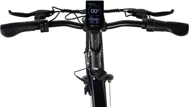 Alt view image 4 of 7 - GoPowerBike GoVolt Folding Electric Bike for Adults | 20" Tires | 500W Motor | 45+ Mile Range | 20mph Top Speed | 5 Pedal Assist Levels | Removable Battery | Class 1 & 2 eBike