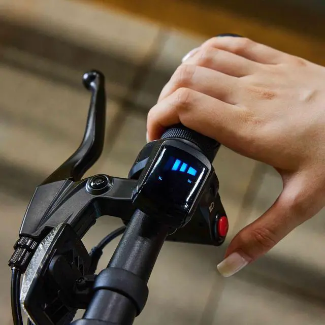 Alt view image 3 of 7 - GoPowerBike GoLite Electric Bike | Compact Foldable Design | 16 mph Top Speed - 30 mile Range | 3 Riding Modes | Class 1 and 2 eBike