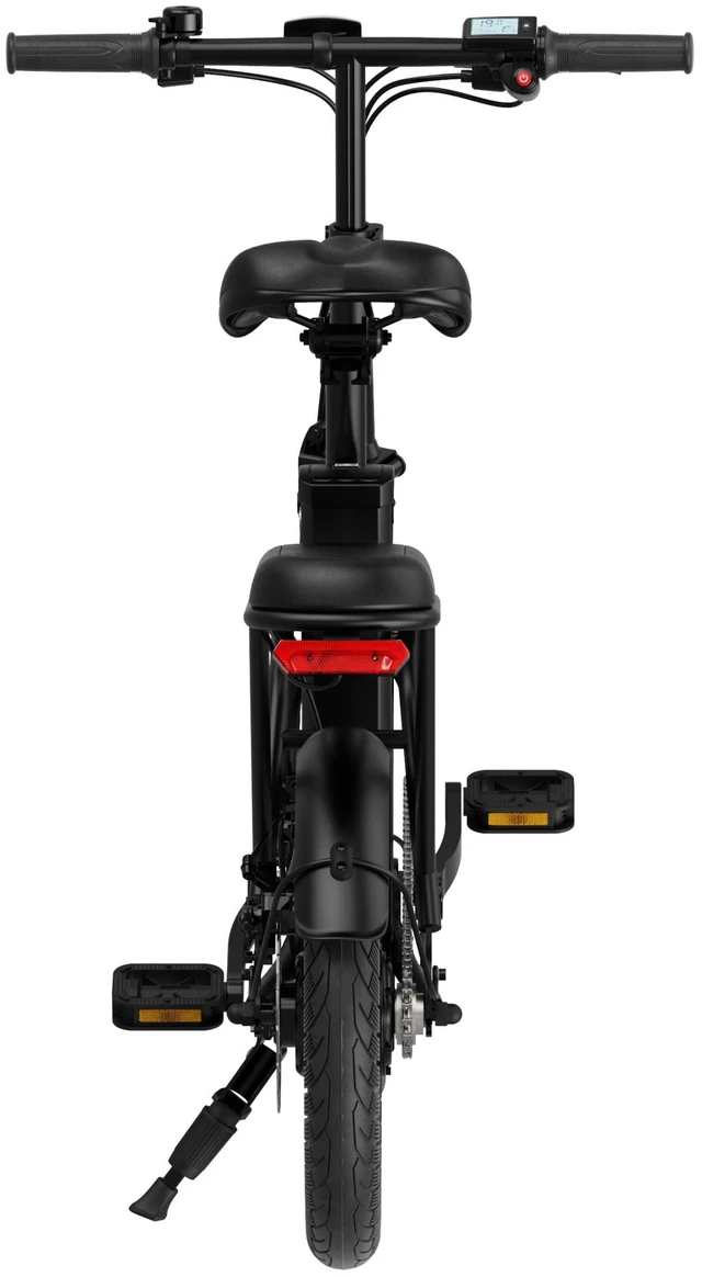 Alt view image 6 of 7 - GoPowerBike GoRay Electric Bike | Adult Folding E-Bike | 16" Tires | Up to 35-Mile Range | 3 Speed Modes | 20mph Top Speed | 350W Hub Motor | LED Display | Disc Brake | Removable Battery