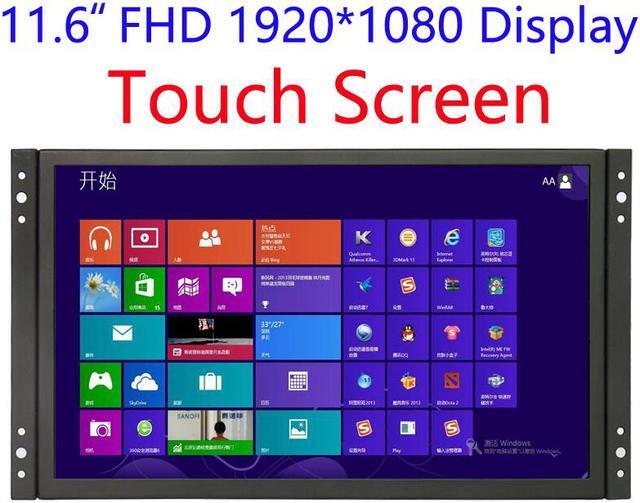 Main image of 12 inch Industrial Display Touch Monitor 1920*1080 FHD IPS Open Frame Capacitive Touch Screen 11.6 inch Touch Display with VGA/HDMI Speakers