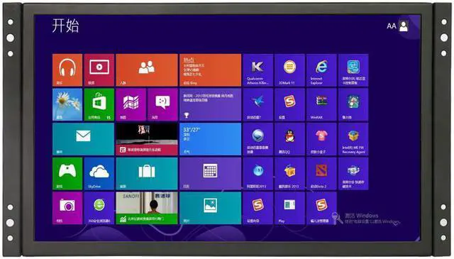 Alt view image 4 of 6 - 12 inch Industrial Display Touch Monitor 1920*1080 FHD IPS Open Frame 12 inch Touch Screen Capacitive with VGA/HDMI Speakers