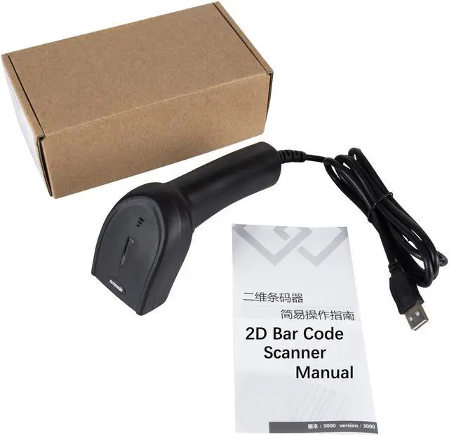Alt view image 7 of 7 - Nexanic USB Wired QR 2D Barcode Reader Screen Computer Mobile Payment 2D 1D QR Bar Code Scanner