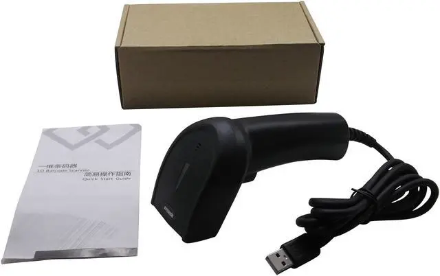 Alt view image 7 of 7 - Symcode USB 1D Barcode Reader Screen Computer Mobile Payment USB Wired 1D Bar Code Scanner