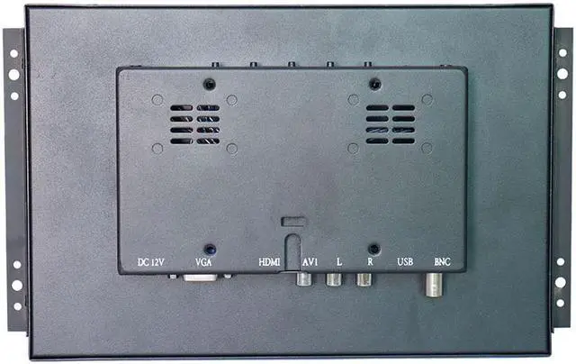 Alt view image 4 of 7 - 10 inch Industrial Display Touch Monitor 1920*1200 FHD Wide View Open Frame Capacitive Touch Screen 10.1 inch Touch Display with VGA/HDMI Speakers
