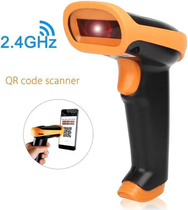Alt view image 3 of 7 - Nexanic S8 Wireless 2D Barcode Scanner QR Cordless 1D Bar Code Reader Mobile Payment for iOS Windows Android