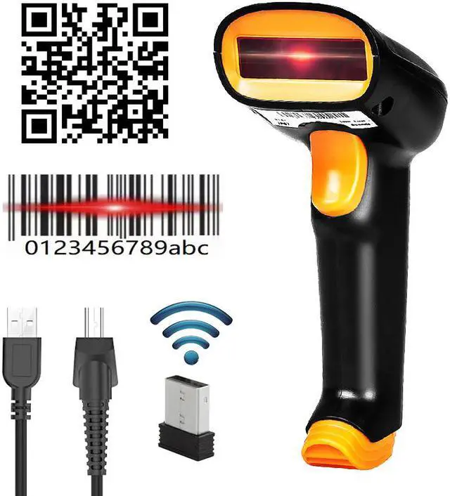 Main image of Nexanic S8 Wireless 2D Barcode Scanner QR Cordless 1D Bar Code Reader Mobile Payment for iOS Windows Android