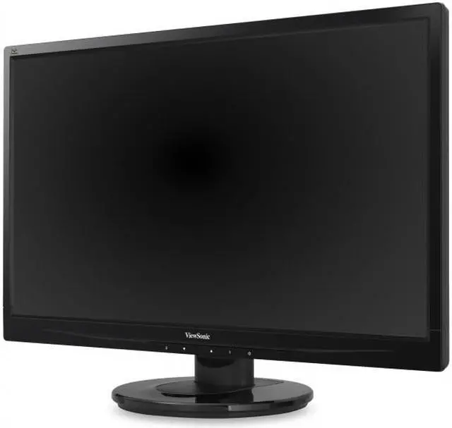 Alt view image 2 of 6 - Viewsonic VA2446m-LED 24" LED LCD Monitor - 16:9 - 5 ms - Adjustable Monitor Angle - 1920 x 1080 - 1,000,000:1 - Full HD - Speakers - DVI - VGA - 34 W - ENERGY STAR 5.0, WEEE, RoHS, REACH, TCO ...