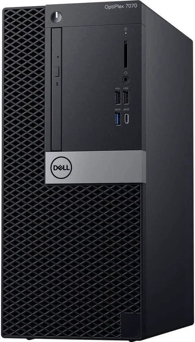 Alt view image 3 of 5 - Dell OptiPlex 7070 Tower Desktop Computer, Intel Core i7-9700, 16GB RAM, 256GB SSD, Windows 10 Pro