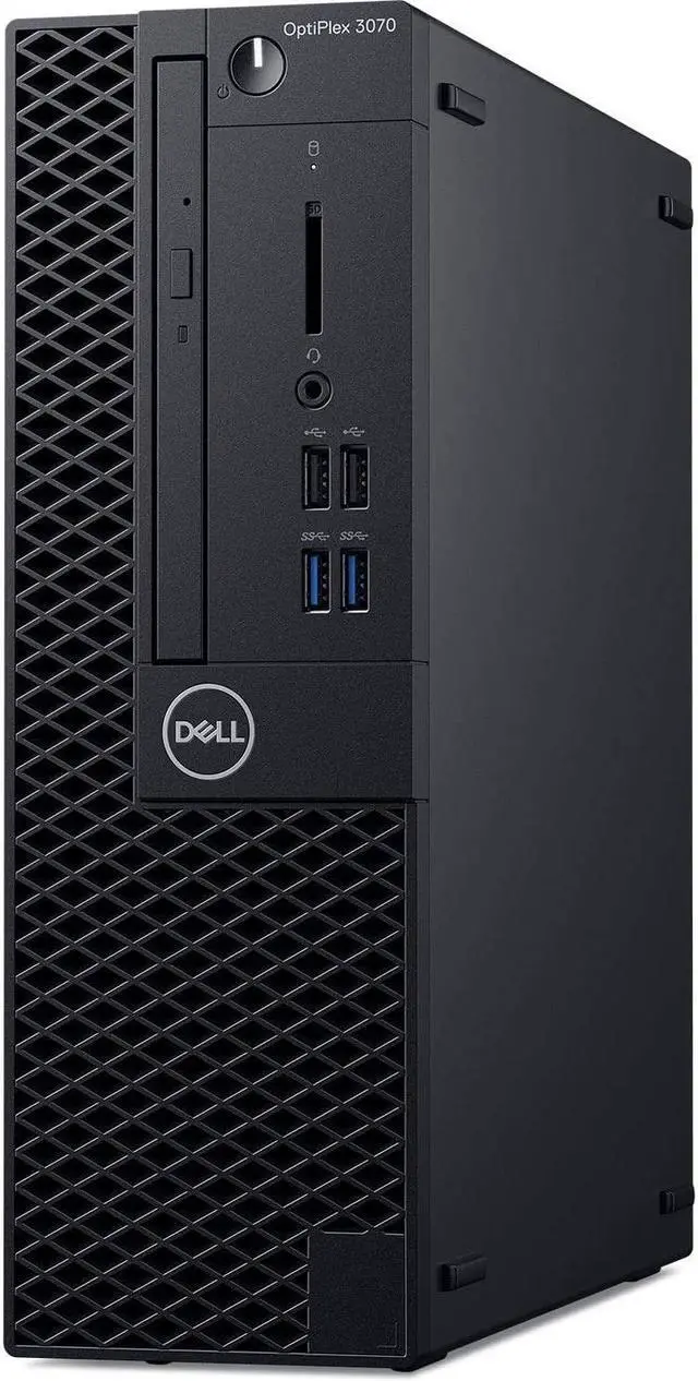 Alt view image 4 of 5 - Dell OptiPlex 3070 SFF Desktop Bundle with Keyboard, Mouse, Mouse Pad, WiFi, Intel Core i3-9100, 32GB DDR4, 1TB NVMe SSD, Windows 10 Pro