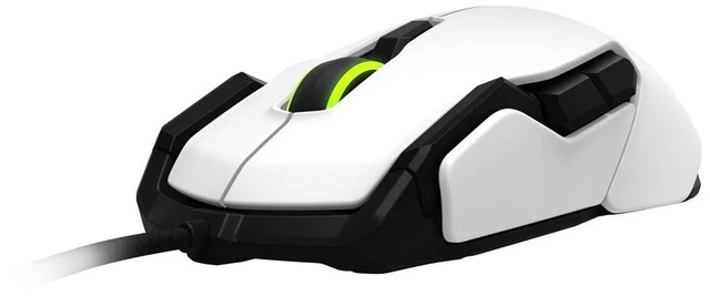 Alt view image 3 of 7 - ROCCAT Kova Pure Performance 7000DPI Optical Gaming Mouse, 1.8m, White (ROC-11-503)