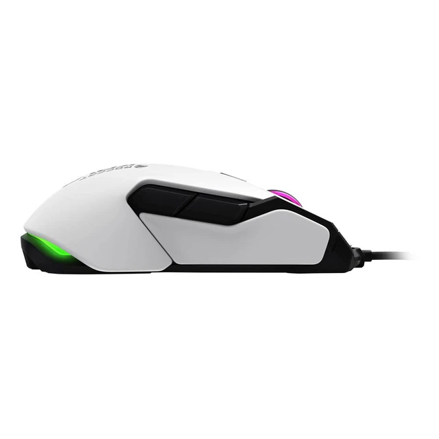 Alt view image 6 of 7 - ROCCAT Kova Pure Performance 7000DPI Optical Gaming Mouse, 1.8m, White (ROC-11-503)