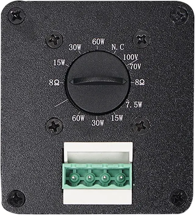Alt view image 5 of 5 - Sound Town 5” 70V/100V Wall-Mount Installation Speaker for Restaurants, Bars, Cafes, Schools, Churches, Black