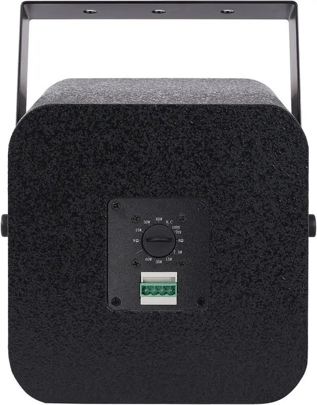 Alt view image 4 of 5 - Sound Town 5” 70V/100V Wall-Mount Installation Speaker for Restaurants, Bars, Cafes, Schools, Churches, Black
