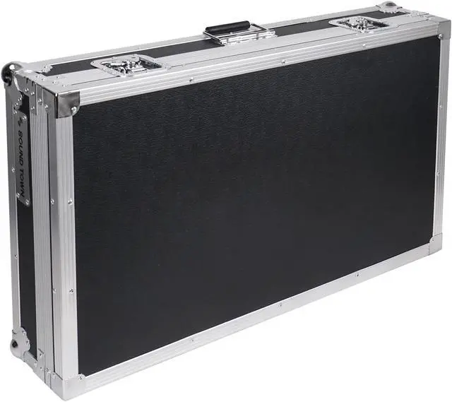 Alt view image 4 of 6 - Sound Town Pedalboard ATA Road Case, 32.7” x 19” (STRC-PD2)