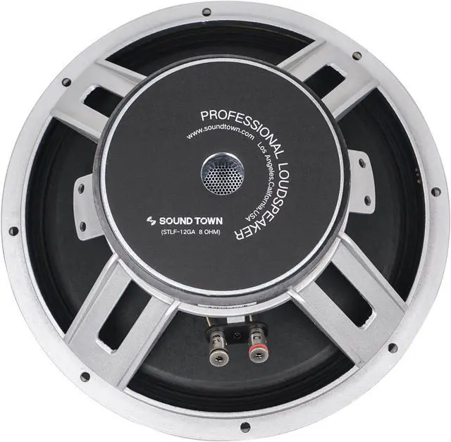 Alt view image 3 of 6 - Sound Town 12” 300W Cast Aluminum Frame Woofer w/ 3" Voice Coil, Replacement Woofer for PA/DJ Speaker, Bass Guitar Cabinets (STLF-12GA)
