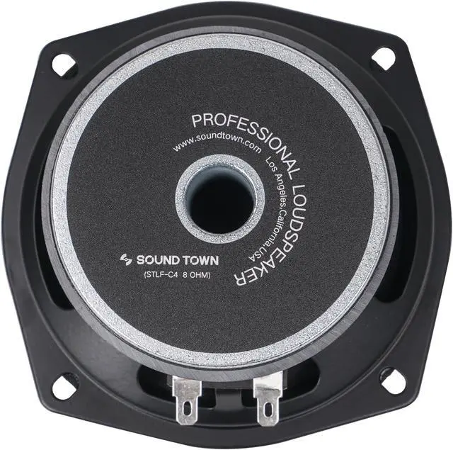 Alt view image 5 of 7 - Sound Town 4-Pack 5" Full Range Speakers, Replacement Drivers for PA DJ Speakers, Column Speakers (STLF-C4-4PACK)