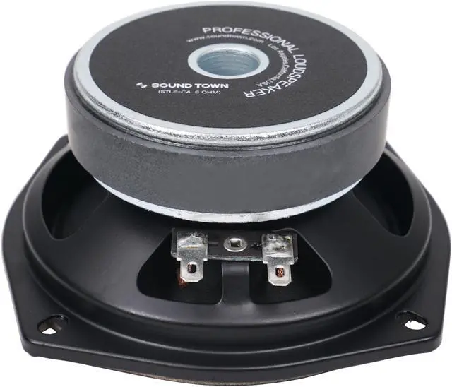 Alt view image 3 of 7 - Sound Town 4-Pack 5" Full Range Speakers, Replacement Drivers for PA DJ Speakers, Column Speakers (STLF-C4-4PACK)