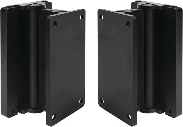 Main image of Sound Town 2-Pack Universal Speaker Wall Mount Brackets with Angle Adjustment, 4.25" x 2" Mounting Template, Black (CWB-1A-PAIR)