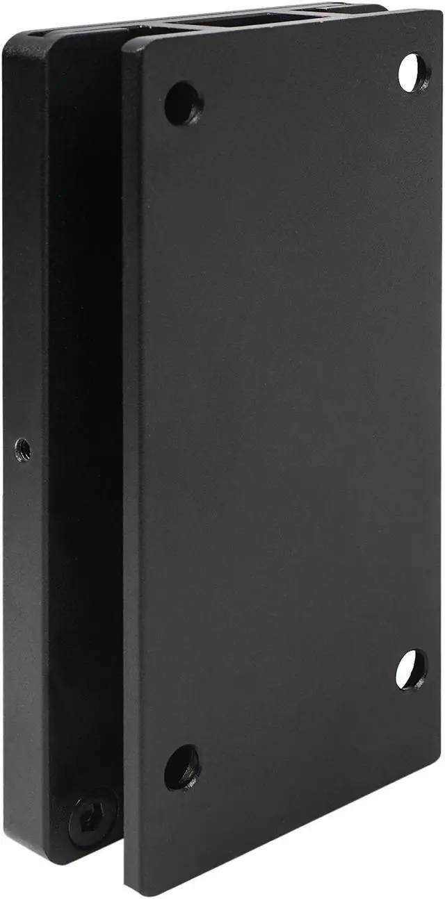Alt view image 2 of 7 - Sound Town 2-Pack Universal Speaker Wall Mount Brackets, 4.25" x 2" Mounting Template, Black (CWB-1-PAIR)
