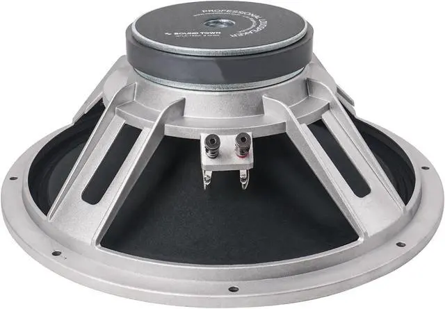 Main image of Sound Town 15" 300W Cast Aluminum Frame Woofer w/ 3" Voice Coil, Replacement Woofer for PA/DJ Speaker, Bass Guitar Cabinets (STLF-15GA)