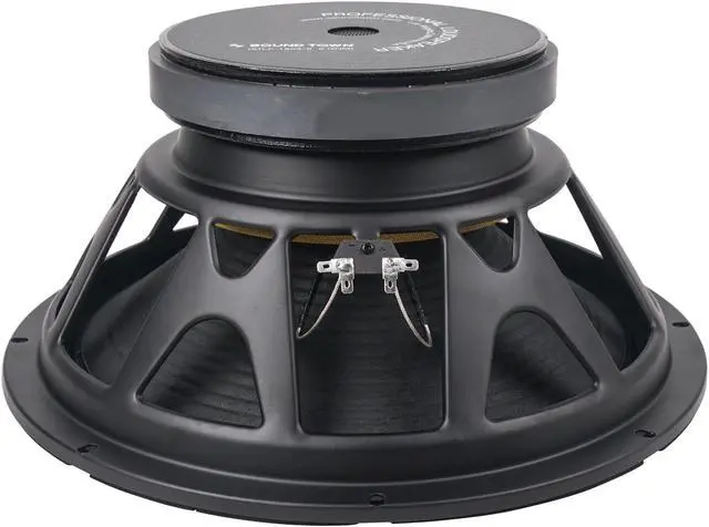 Main image of Sound Town 15" 600W Raw Woofer Speaker with 4" Voice Coil, 100 oz Magnet, Replacement Woofer for PA/DJ Subwoofer, 4-ohm (STLF-1504-4)