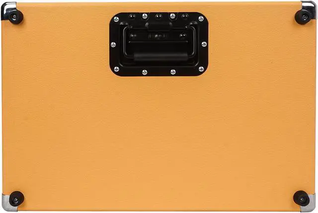 Alt view image 6 of 7 - Sound Town Vintage 2U Amp Rack Case, 12.5" Depth with Rubber Feet, Dust Cover, Kickstand, Orange (STVRC-2OR)