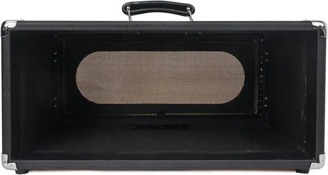 Alt view image 5 of 7 - Sound Town Vintage 4U Amp Rack Case, 12.5" Depth with Rubber Feet, Dust Cover, Kickstand, Black (STVRC-4BK)
