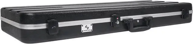 Main image of Sound Town Lightweight ABS Road Case for Electric Guitar with TSA Approved Locking Latch and EPS Foam Plush Interior (STEC-500)
