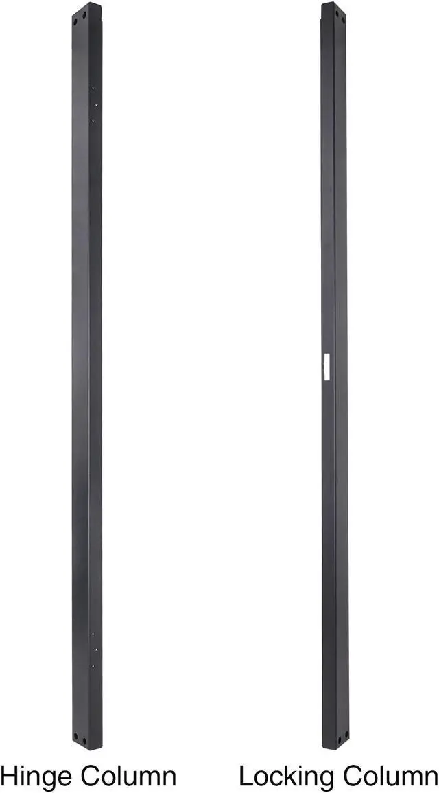 Alt view image 4 of 5 - Sound Town Server Rack Doors, for STRK-M30U Server Rack (STRK-DS30U)