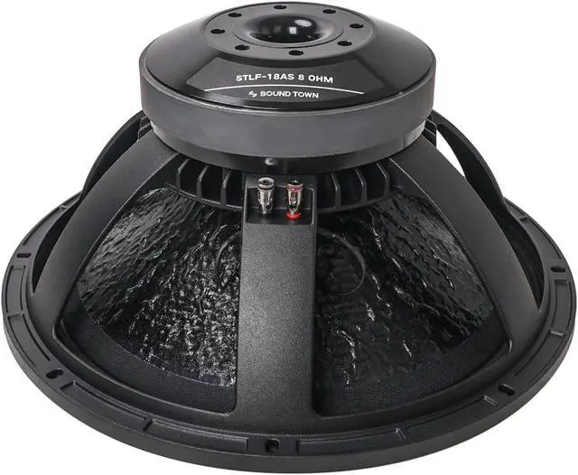 Main image of Sound Town 18" 750W Cast Aluminum Frame Woofer (Low Frequency Driver), Replacement Woofer for PA/DJ Subwoofer Cabinets (STLF-18AS)