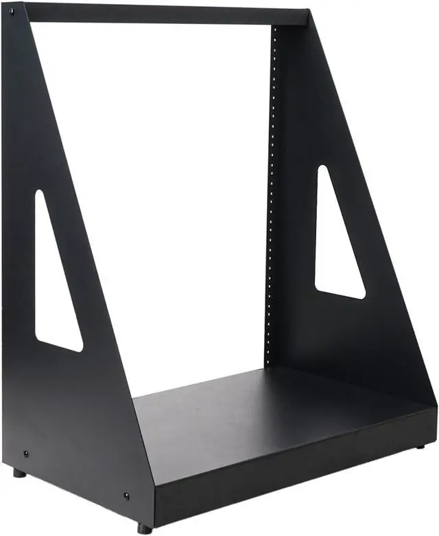 Alt view image 3 of 5 - Sound Town 12U 2-Post Heavy-Duty Open-Frame Rack, for Audio/Video, Network Switches, Servers, UPS Systems (ST2PF-12HD)