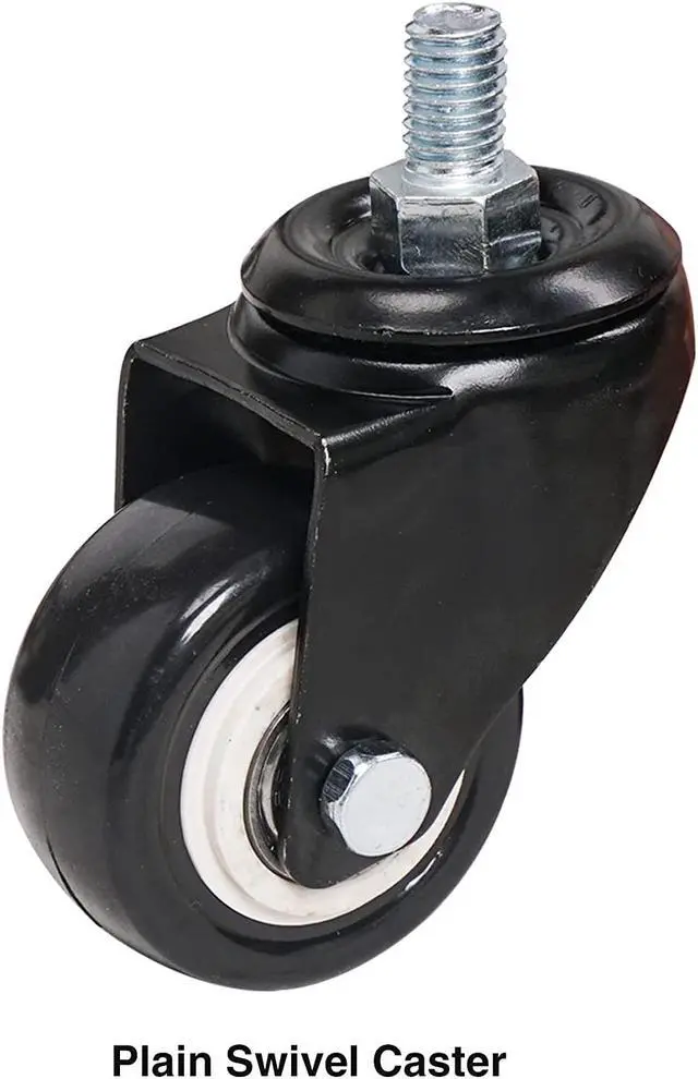 Alt view image 3 of 3 - Sound Town 4 Pack 2" Swivel Caster Wheels with Brake, Replacement Caster Wheels for Rack Case, Home Furniture, Industrial Trailer (STLC2-4PACK)