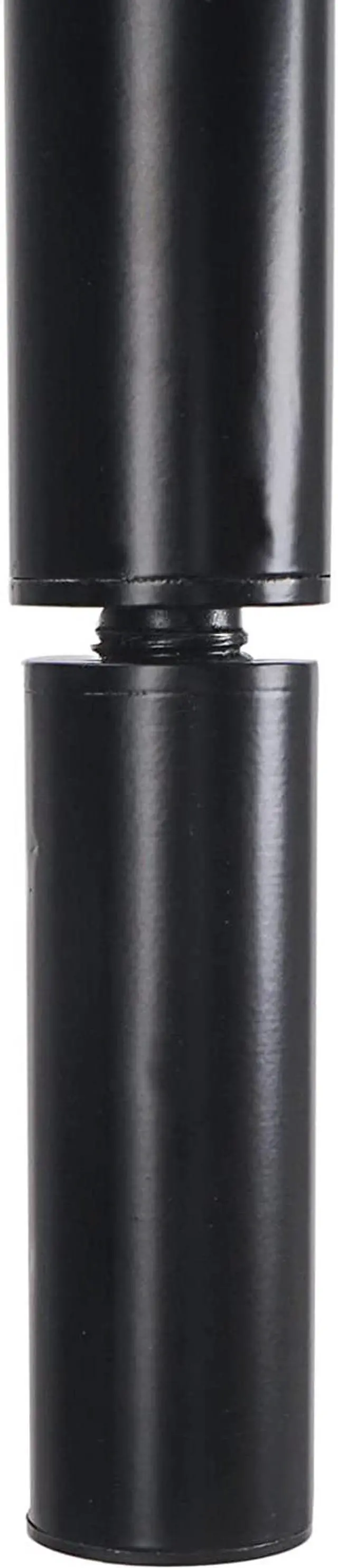 Alt view image 5 of 6 - Sound Town 2-Pack Subwoofer/Speaker Poles with Adjustable Height, with M20 Threaded Lower End & 35mm Adaptor, Black (STSDA-ADM54B-PAIR)