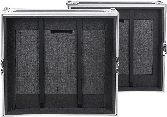 Alt view image 5 of 7 - Sound Town 8U Rack Case with 2U Rack Drawer, Casters, for 19" Amps, Mixers, Microphone Receivers (STRC-8U2DR)