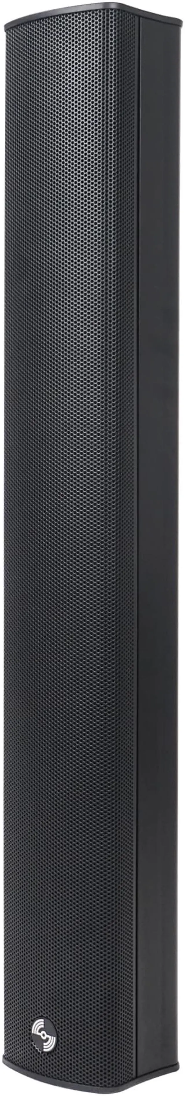Alt view image 3 of 7 - Sound Town Line Array Column PA/DJ Speaker System with One 2 x 8" Powered Subwoofer w/ DSP,  TWS Bluetooth and Speaker Output, One 6 x 3" Line Array Column Speaker, Black (CARME-28M64)