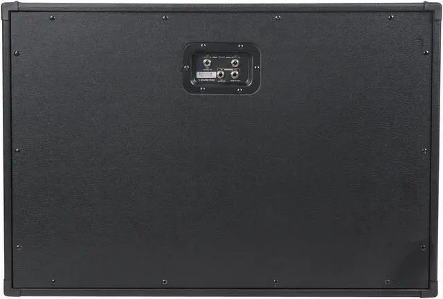 Alt view image 3 of 6 - Sound Town 2 x 12 Guitar Speaker Cabinet, Birch Plywood, Black Tolex, Wheat Cloth Grille (GUC212BK)