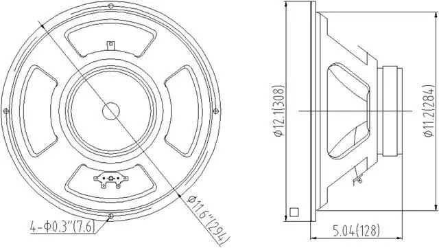 Alt view image 5 of 7 - Sound Town 12-Inch 65 Watt Replacement Guitar Speaker, 8-Ohm (GSD-1208)