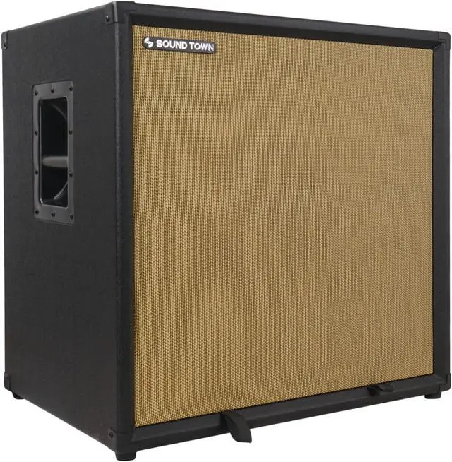 Main image of Sound Town 4 x 10 800W Bass Cabinet w/Horn, 8-ohm, 50oz Magnet, 3 Voice Coil, Birch Plywood, Black Tolex (BGC410BK)