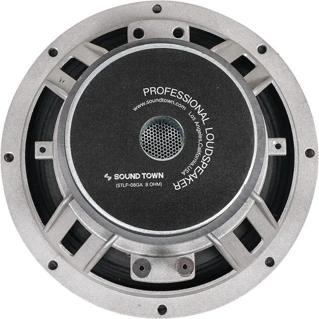 Alt view image 3 of 6 - Sound Town 8-inch 150W Cast Aluminum Frame Woofer, Replacement Woofer for PA/DJ Speakers, Bass Guitar Cabinets (STLF-08GA)