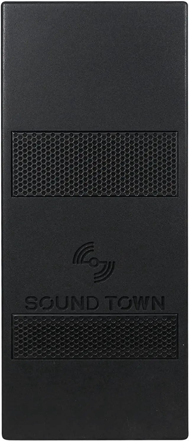 Alt view image 2 of 5 - Sound Town IP55 Certified Dual 8" Weather-Resistant Subwoofer with Folded Horn Design, Black (TITAN-S28B)