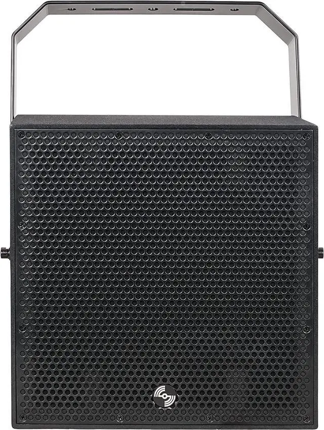 Alt view image 3 of 7 - Sound Town IP55 Certified 2-Way 70V/100V 10" Coaxial Weather-Resistant Installation Loudspeaker w/U Bracket, Black (TITAN-10B)