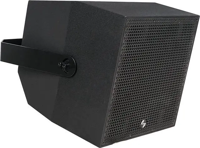 Alt view image 2 of 7 - Sound Town IP55 Certified 2-Way 70V/100V 10" Coaxial Weather-Resistant Installation Loudspeaker w/U Bracket, Black (TITAN-10B)