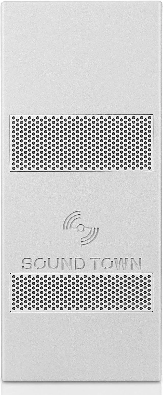 Alt view image 2 of 5 - Sound Town IP55 Certified Dual 8" Weather-Resistant Subwoofer with Folded Horn Design, Gray (TITAN-S28G)