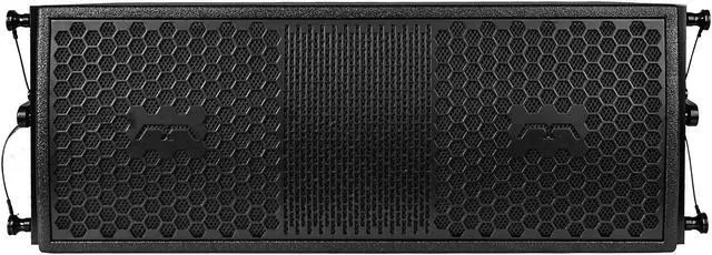 Alt view image 2 of 4 - Sound Town Mode Audio Series 2 x 8" Line Array Loudspeakers, with Italian Neodymium Drivers, Plywood, Full-Range / Bi-Amp Switchable, Aluminum Side Handles, Black (FILA-208)