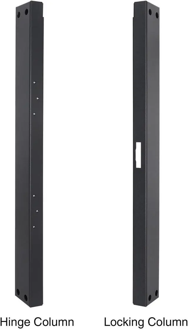 Alt view image 4 of 6 - Sound Town Server Rack Doors, for STRK-M12U Server Rack (STRK-DS12U)