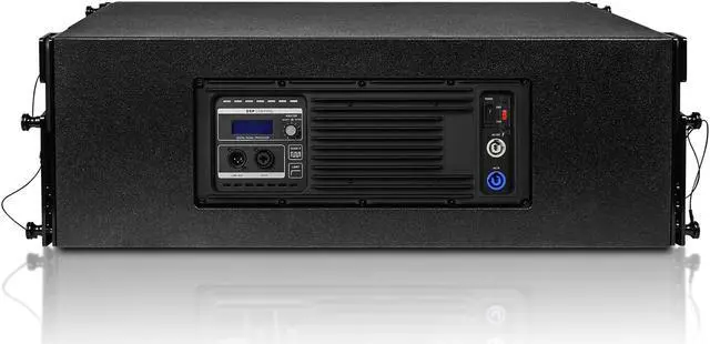 Alt view image 6 of 7 - Sound Town ZETHUS Pair of Dual 10-inch Powered Line Array Speaker System with Onboard DSP, Black (ZETHUS-210BPW-PAIR)