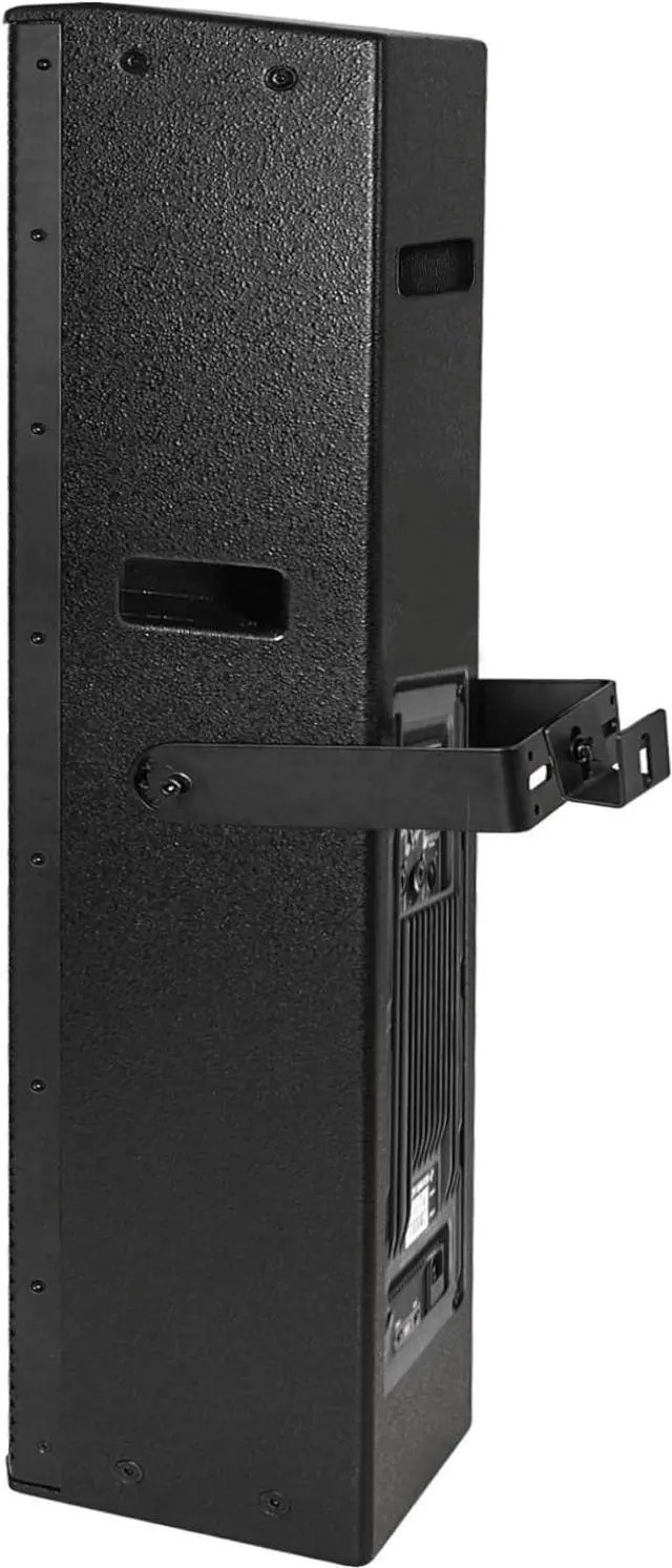 Alt view image 4 of 7 - Sound Town High-Power Powered Column Line Array Speaker with 4x6.5 Woofers, Dual Compression Drivers, Class-D with DSP, TWS, Birch Plywood, Wall Mount for Installations, Conference, Black (CARPO-K8PW)